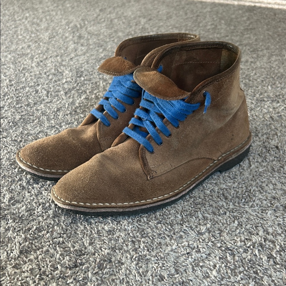 J. Crew MacAlister Brown Suede Men's Boots
